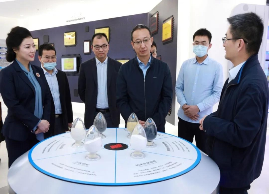 桂林電子科技大學(xué)徐華蕊校長帶隊來風華高科交流校企工作