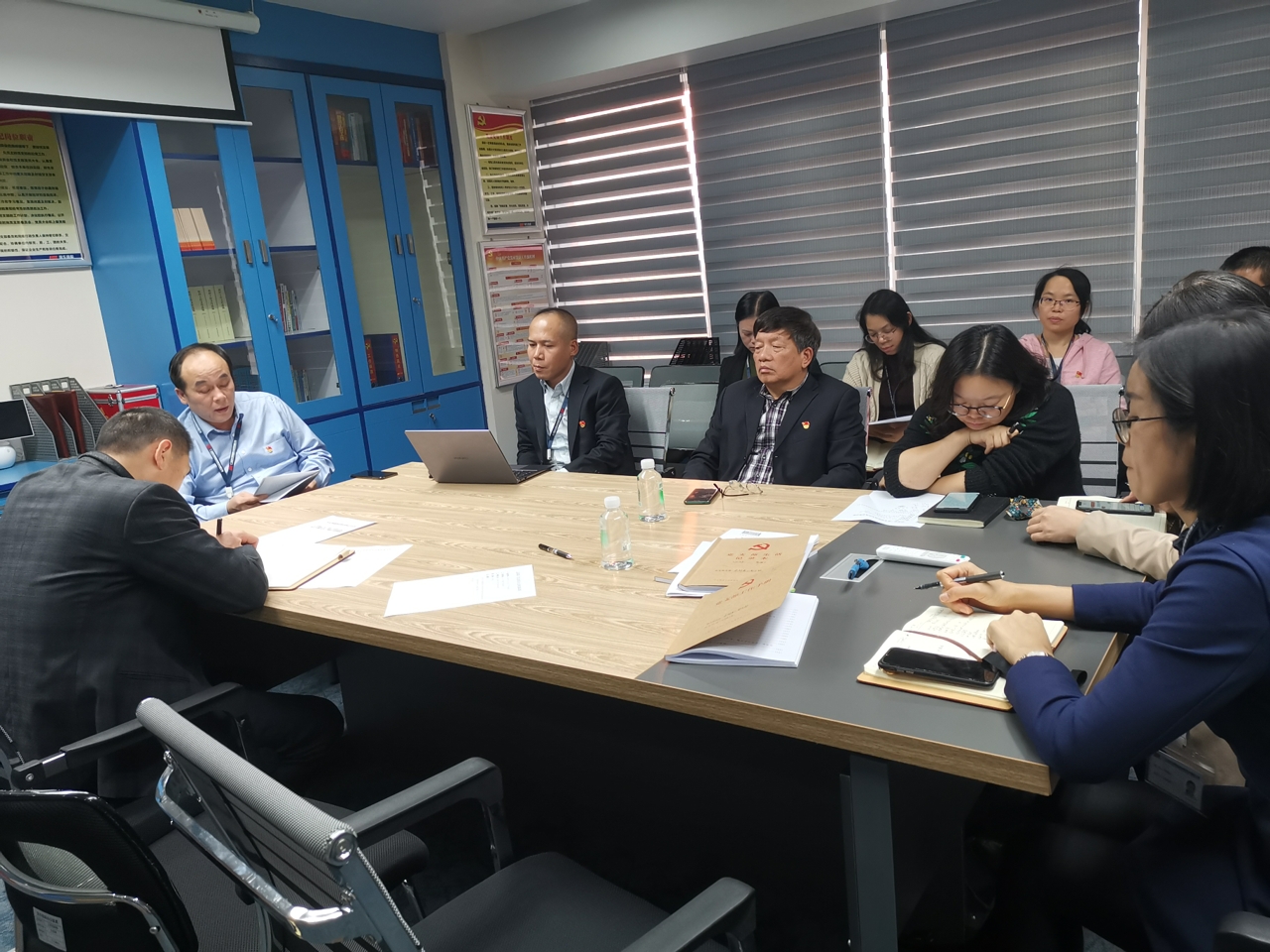 紀委書記劉維斌給支部上黨課：守初心、講政治、增才干、畏法紀、愛單位