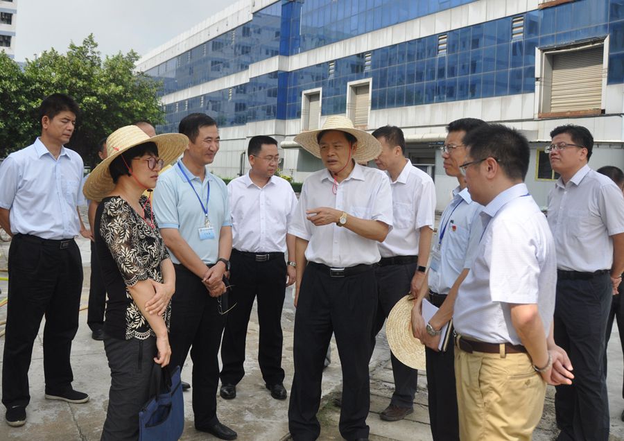 中央環(huán)保督察組一行深入風華高科開展環(huán)保督察