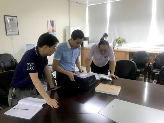 紀委書記劉維斌一行到芯電公司調研