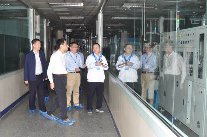廣東省國資委規劃處領導蒞臨風華高科開展專題調研