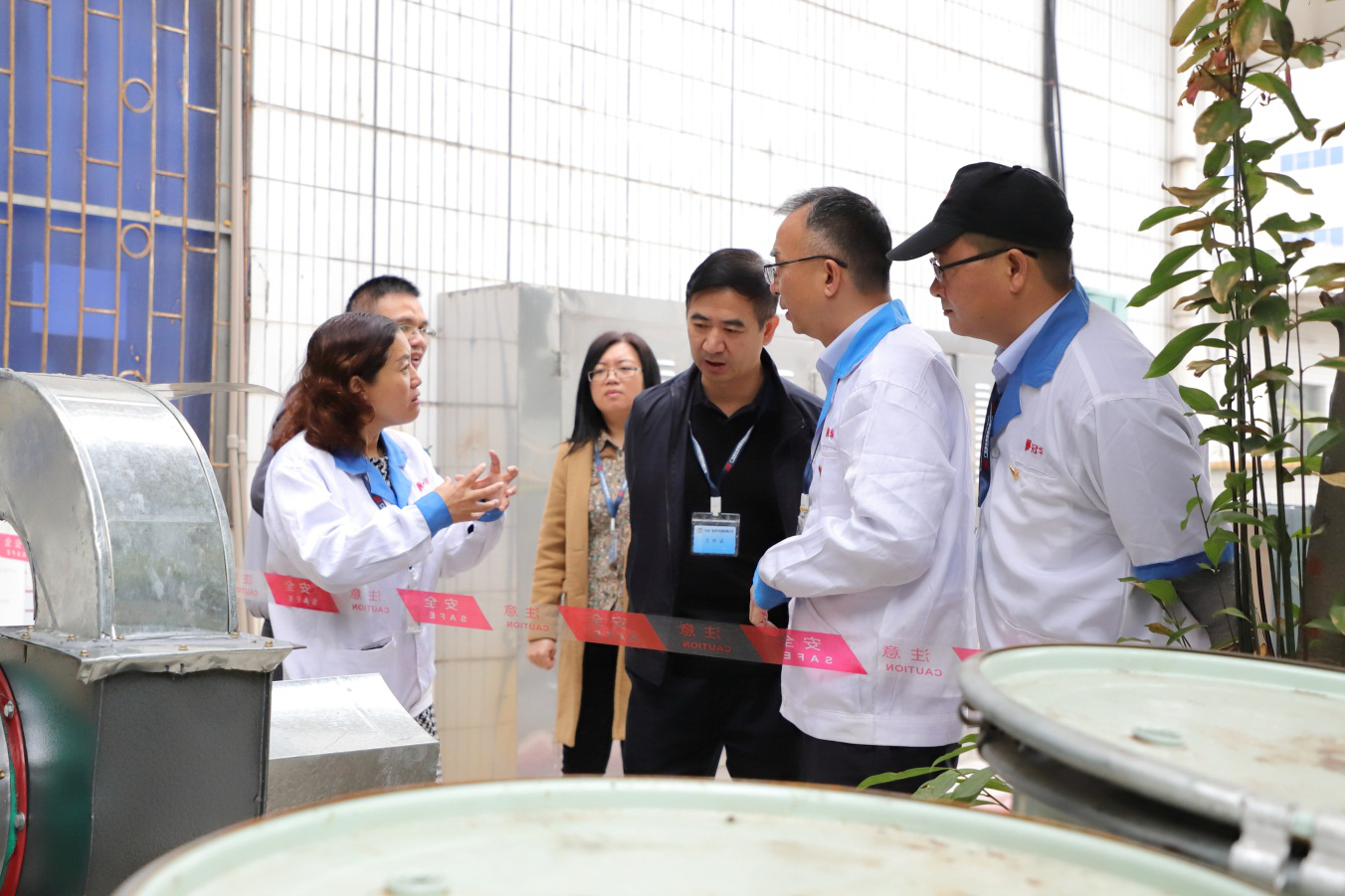 黨委書記、董事長王廣軍到冠華公司開展掛點幫帶服務(wù)活動