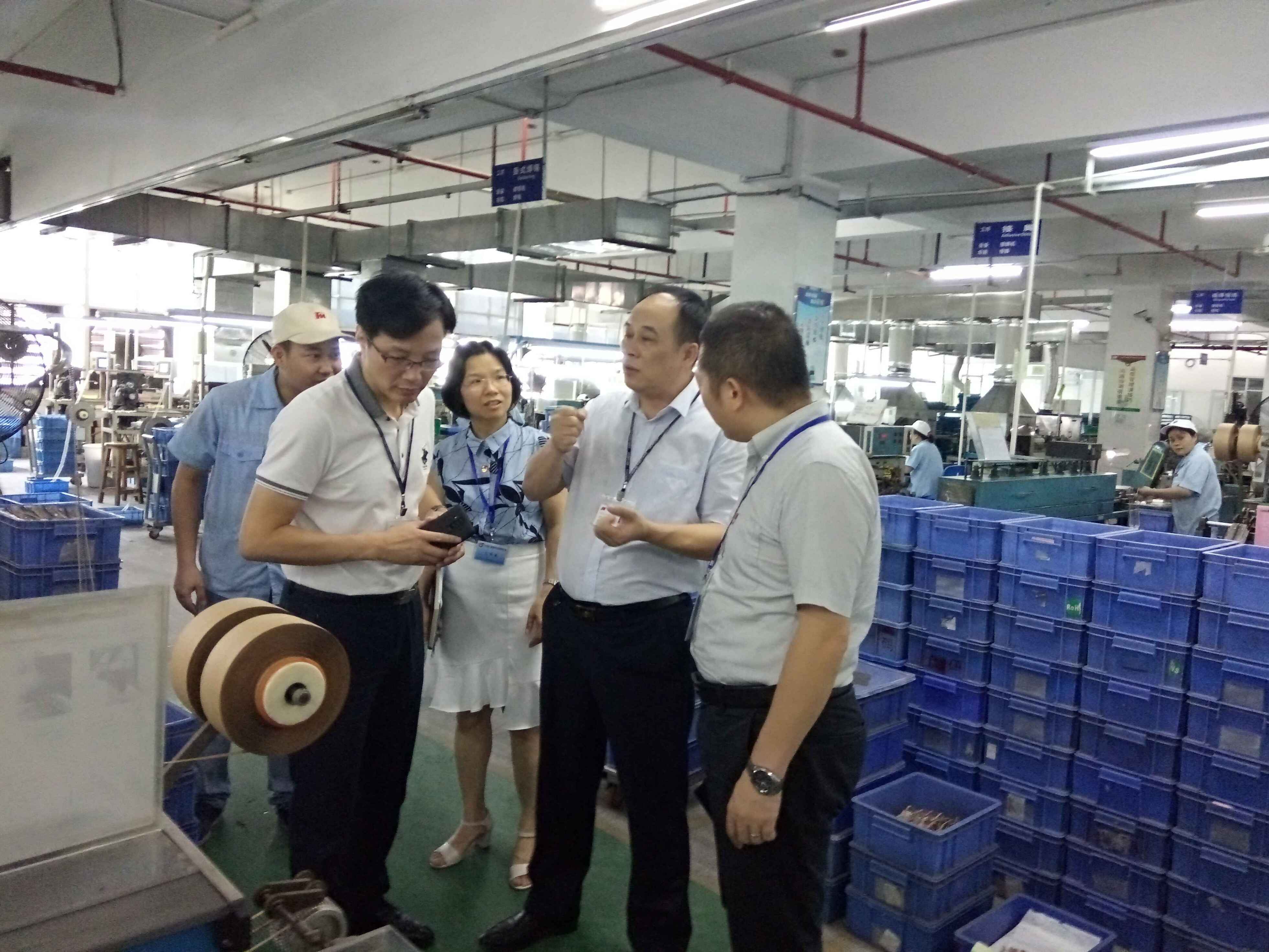 劉維斌書記到電感公司開展落實黨風廉政建設(shè)“一崗雙責”檢查督導(dǎo)工作